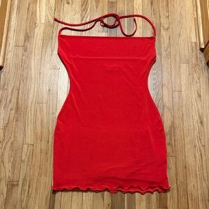 Tiger Mist Scarlet Red Mini Dress Small